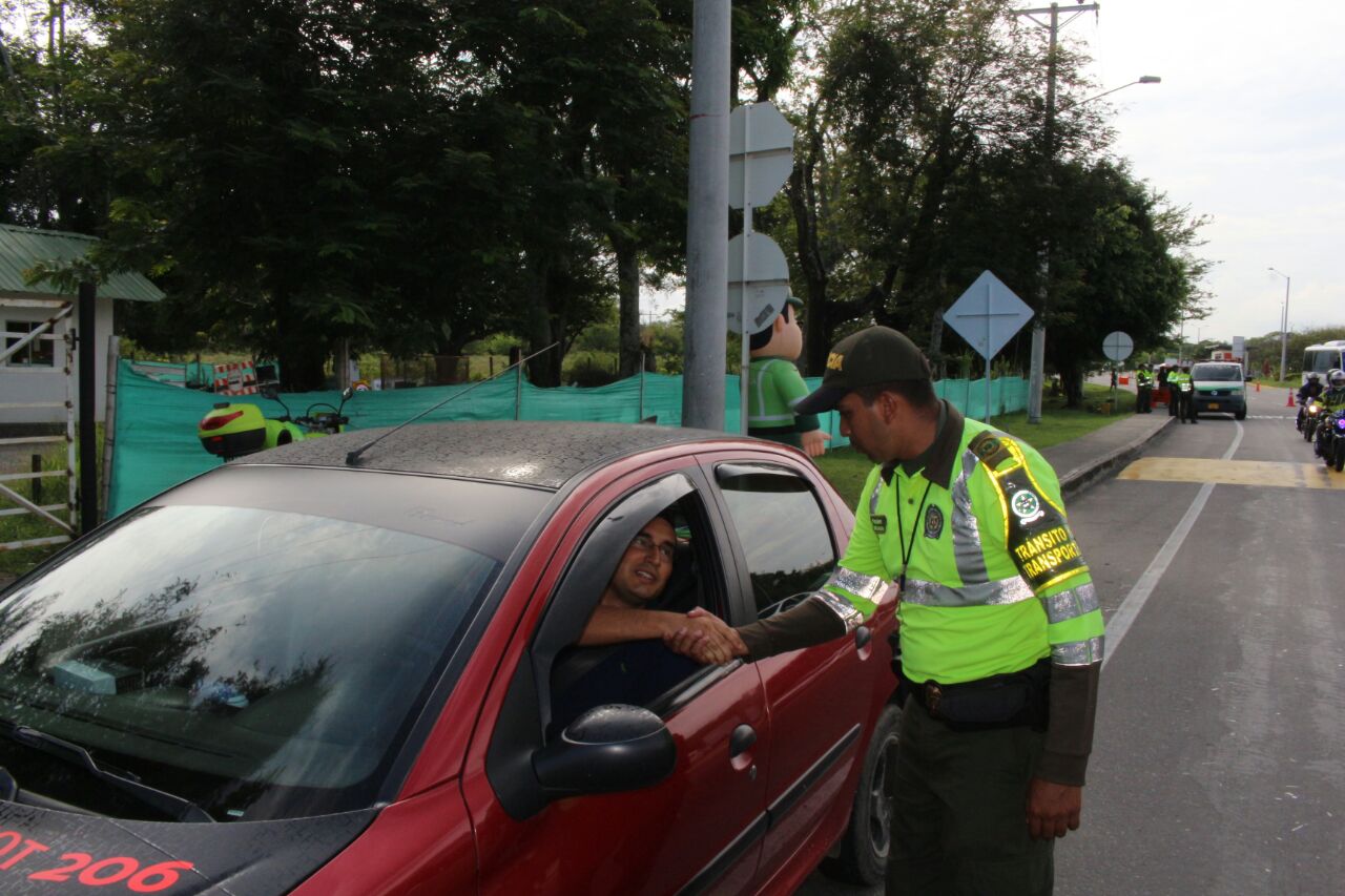 Policía de tránsito Ibagué.