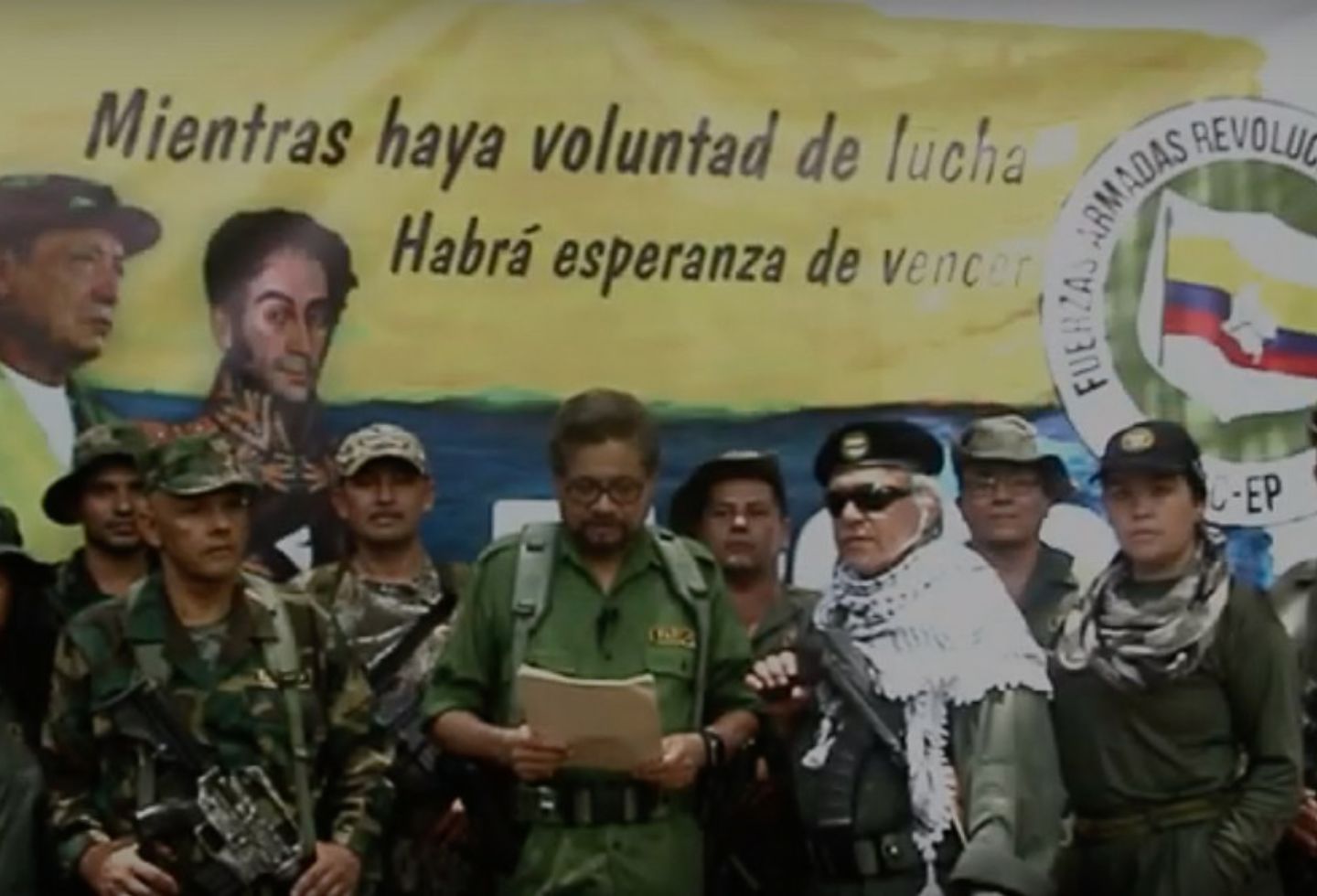 Así anunciaron Iván Márquez y Jesús Santrich la conformación de una nueva guerrilla.