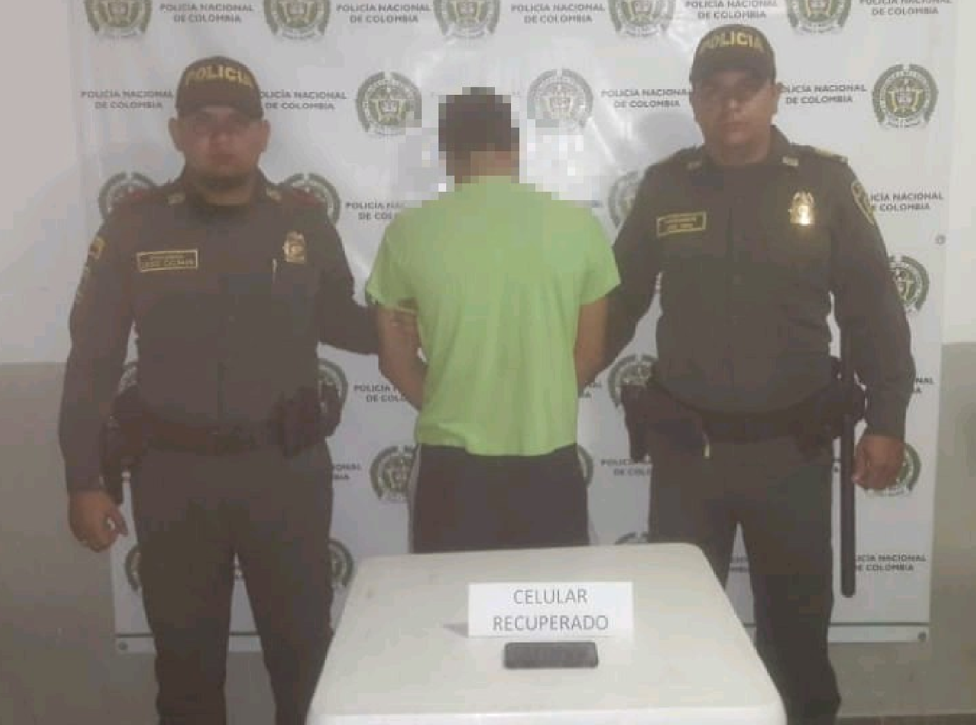 El raponero se llevo un celular avaluado en $800 mil