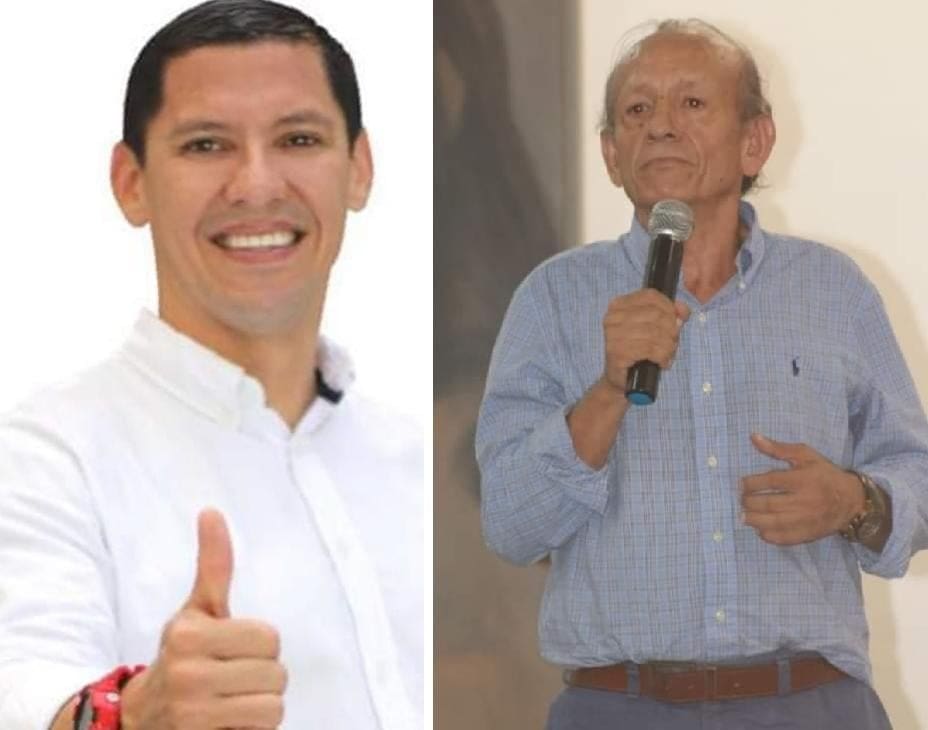 Los candidatos Camilo Delgado y Hugo Ernesto Zarrate desmienten alianzas políticas con Alberto Girón Rojas.