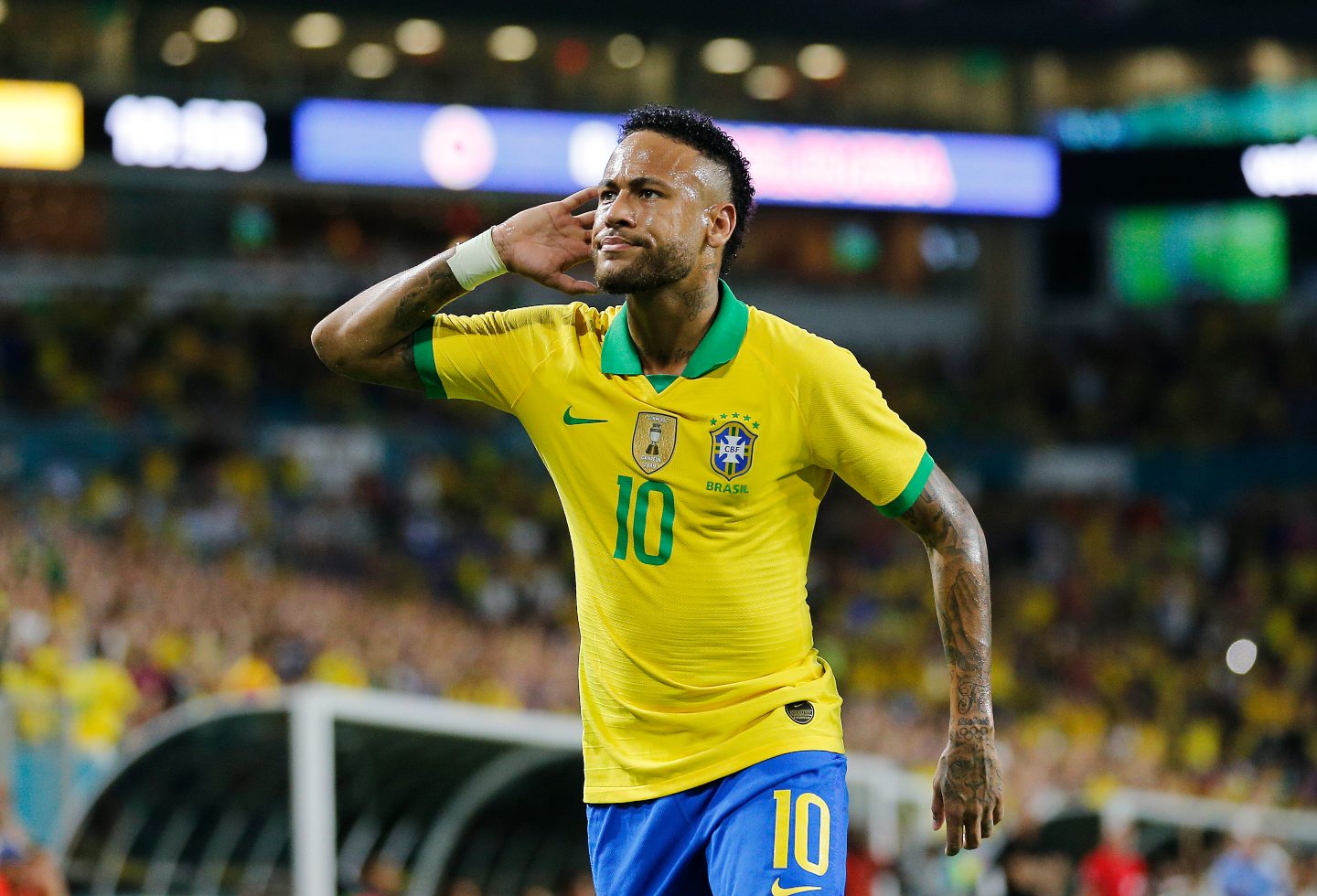 Neymar se 'deshago' ante Colombia