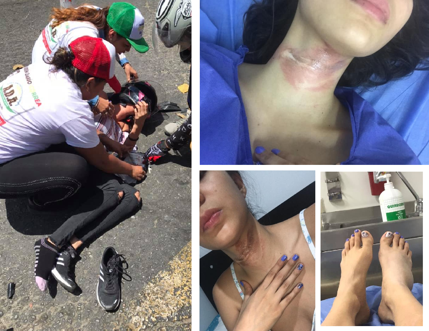 La joven anunció acciones legales.