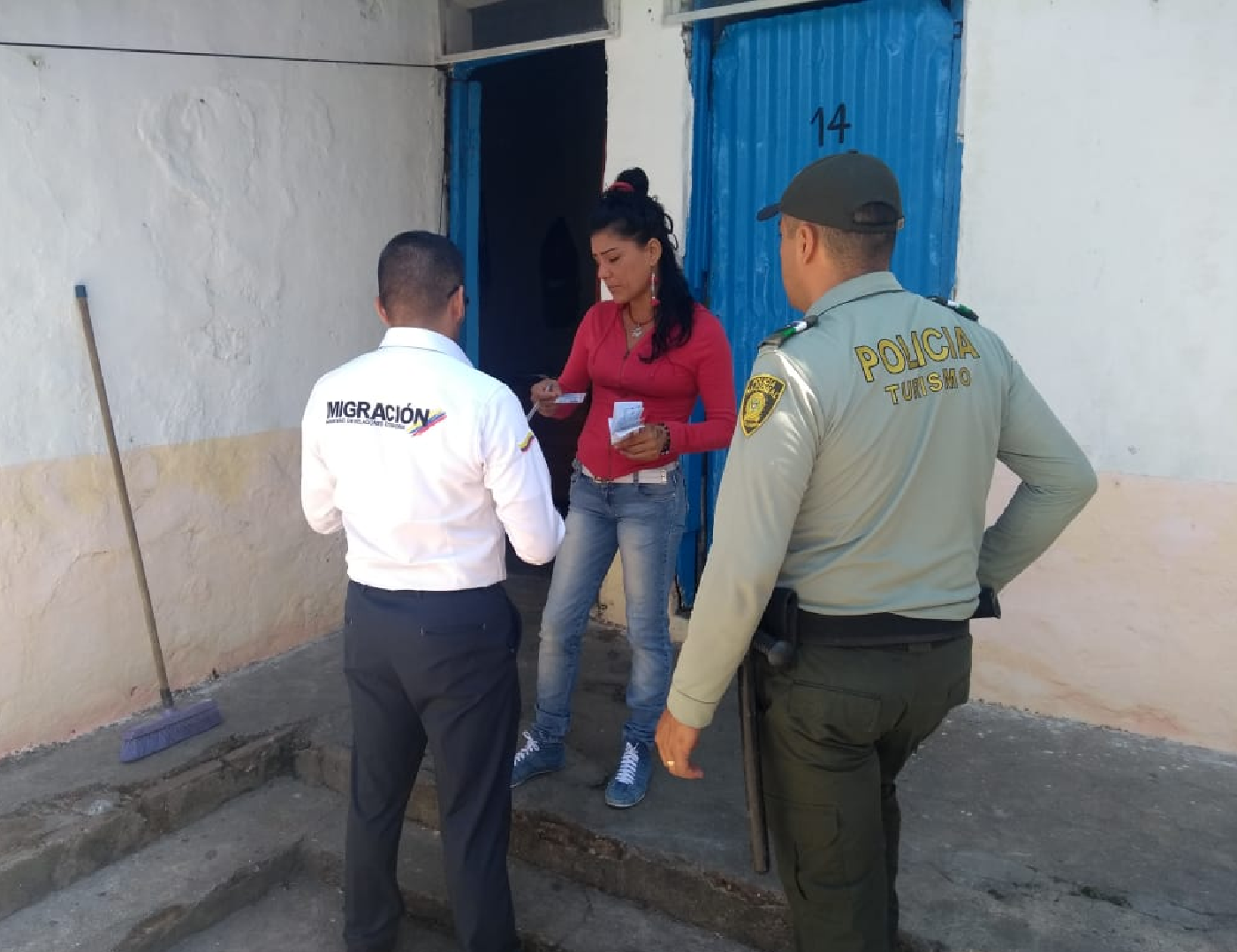 Se adelantaron los controles en el centro de la ciudad