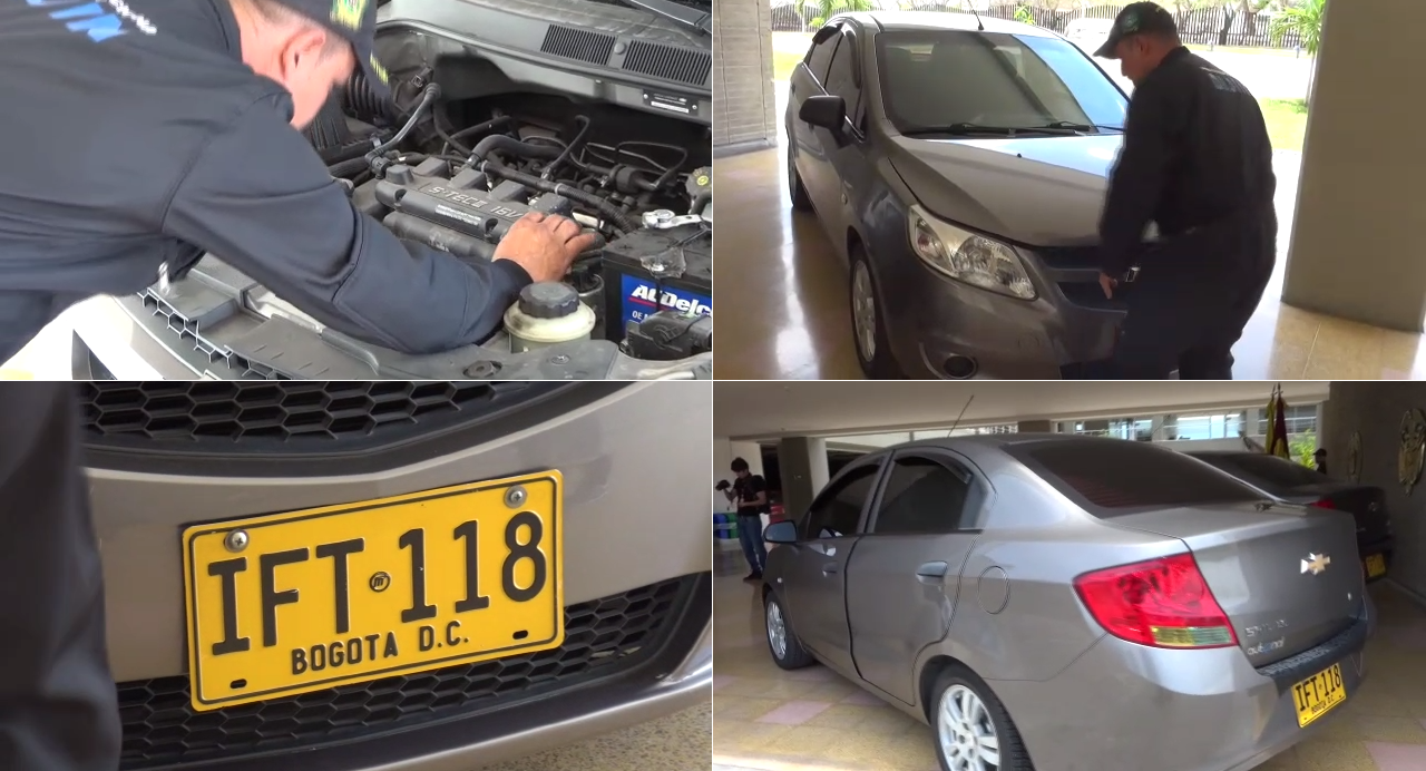 Fue interceptado en la variante al Aeropuerto