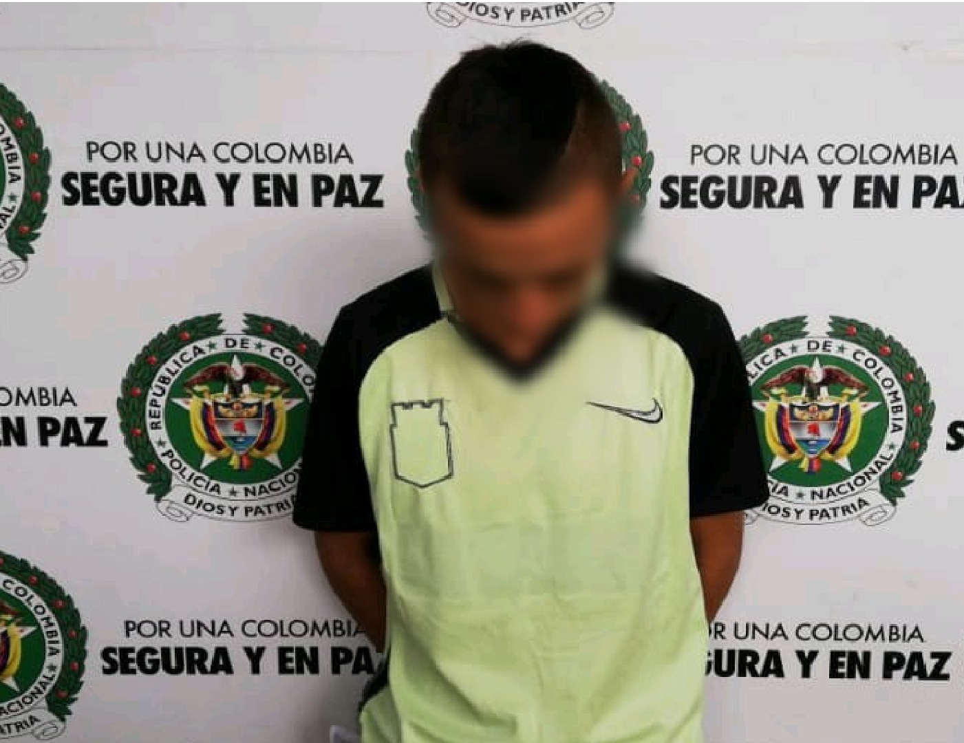 Tambien fue aprehendido un menor de edad