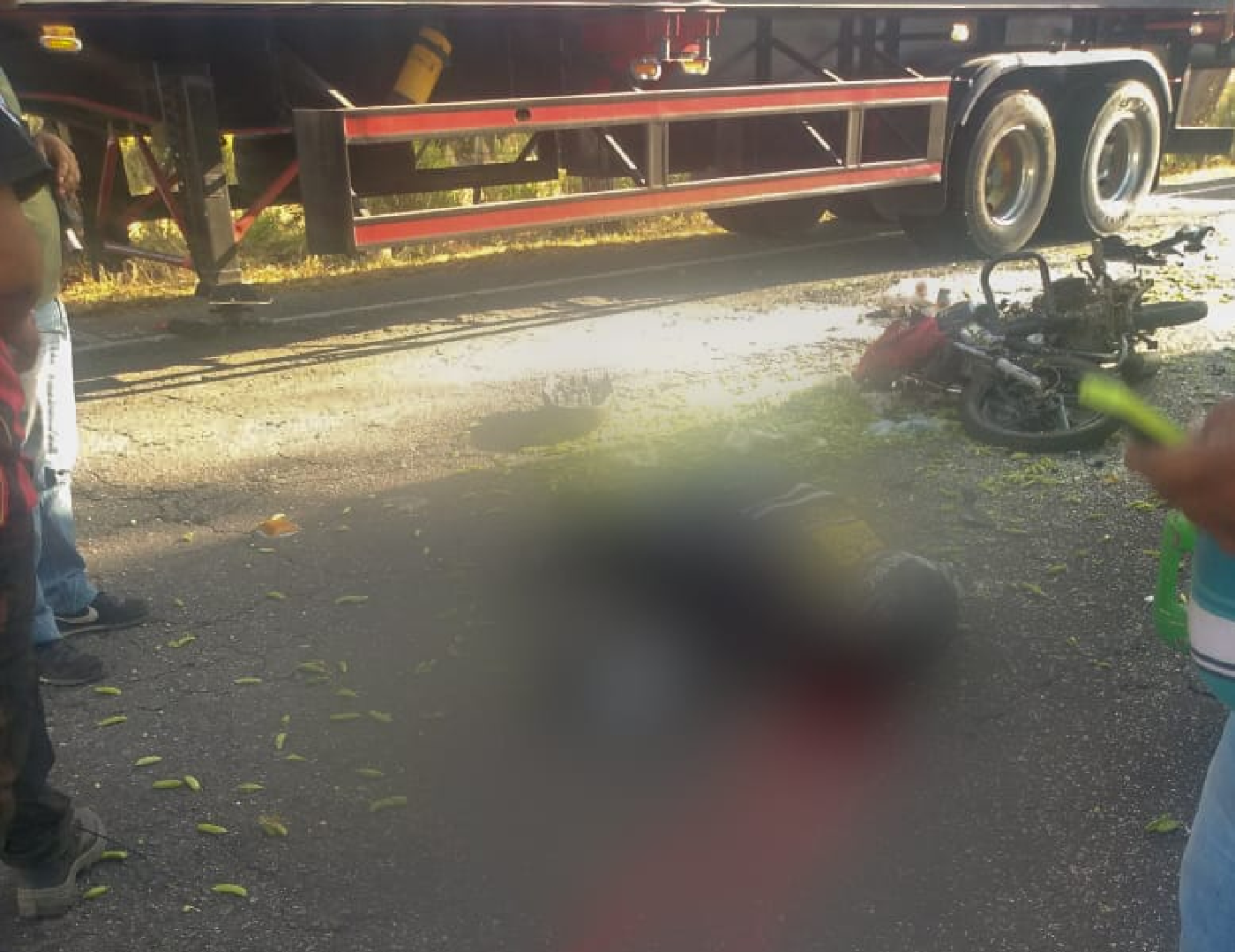 El hombre murió de forma instantánea.