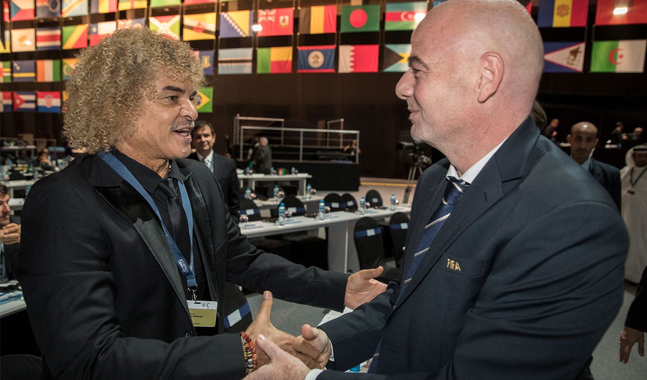 Carlos Valderrama, FIFA