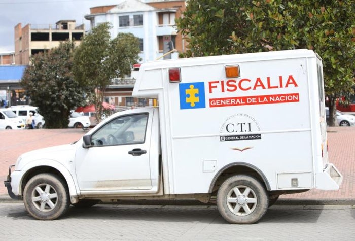 Vehículo de la Fiscalía