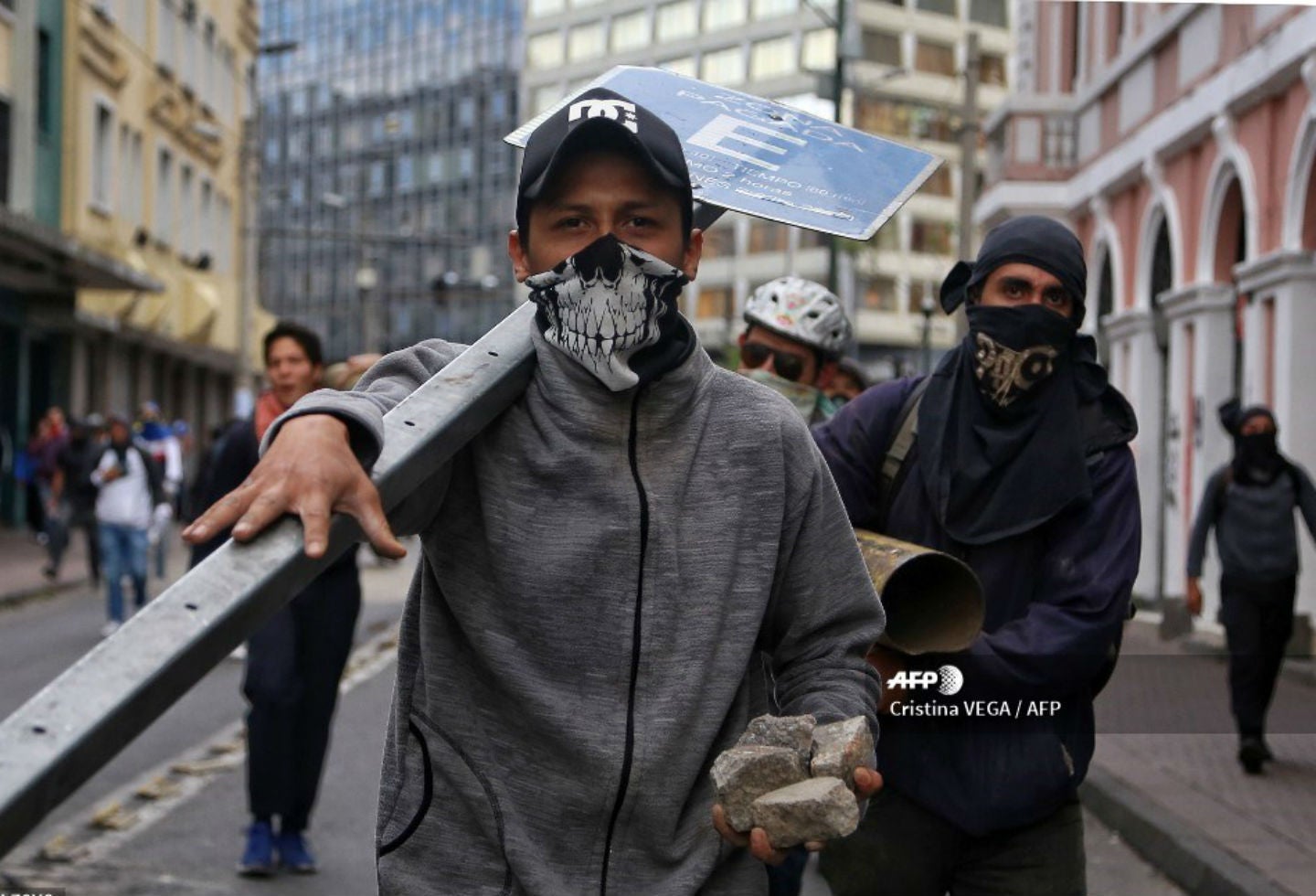 Violentas protestas en Ecuador