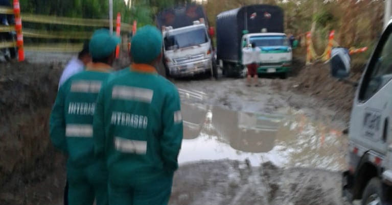 (En Fotos) Así amanece un sector de la Zona Rural de Ibagué