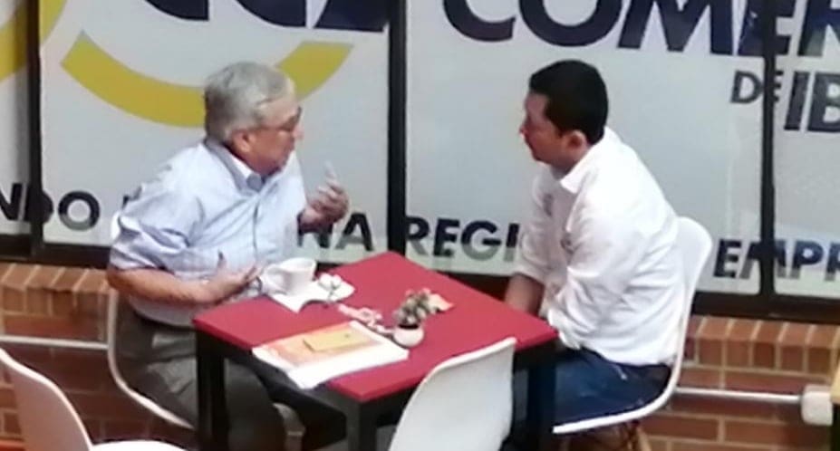 El candidato respondió por la reunión que sostuvo con el candidato del Centro Democrático, Leonidas López