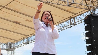 La candidata dijo que los recursos naturales son el mayor tesoro de un territorio