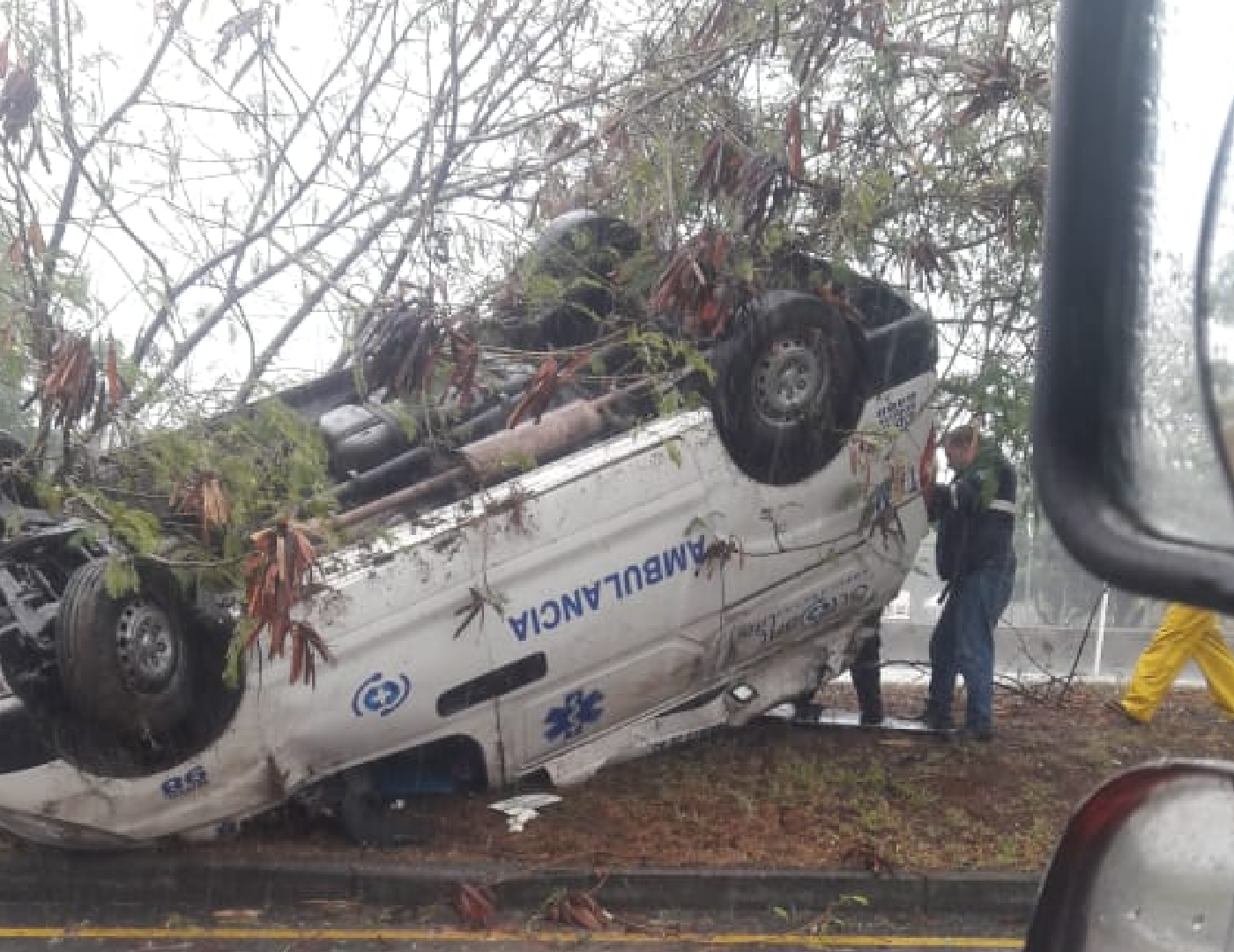 El vehículo venía de Bogotá
