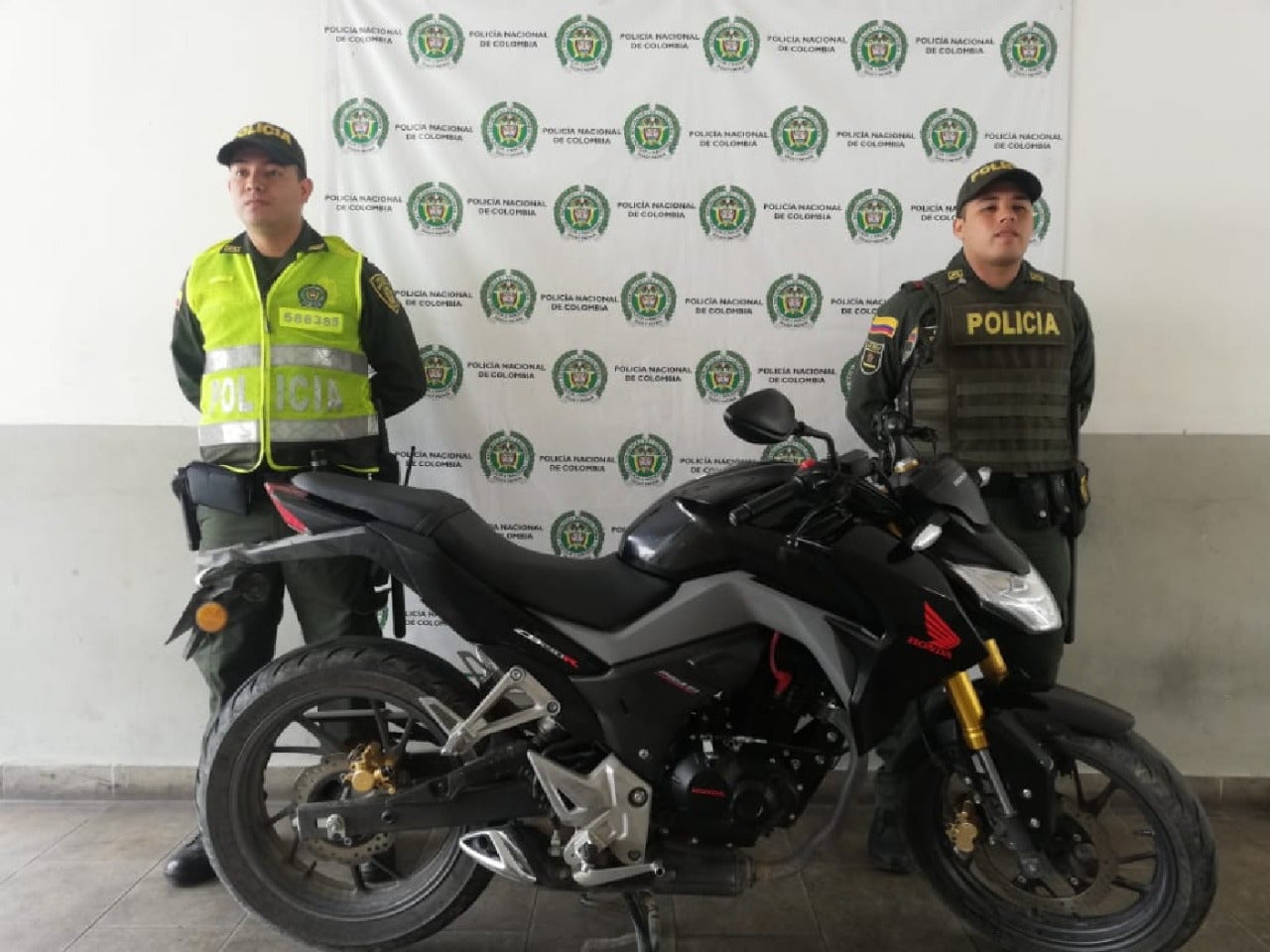 La moto robada será entregada a su propietario
