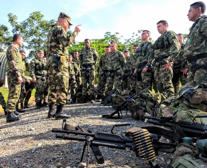 Operaciones militares de la Séptima División del Ejército.