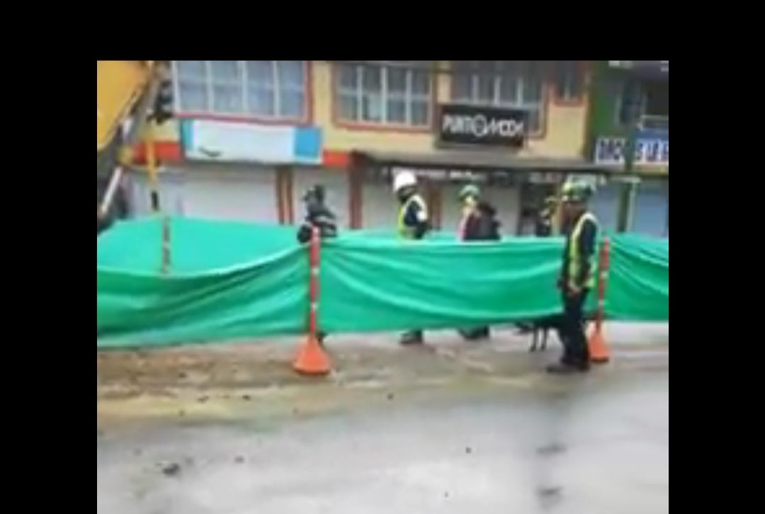 Contratista del Ibal generaron daños en la red de gasoducto