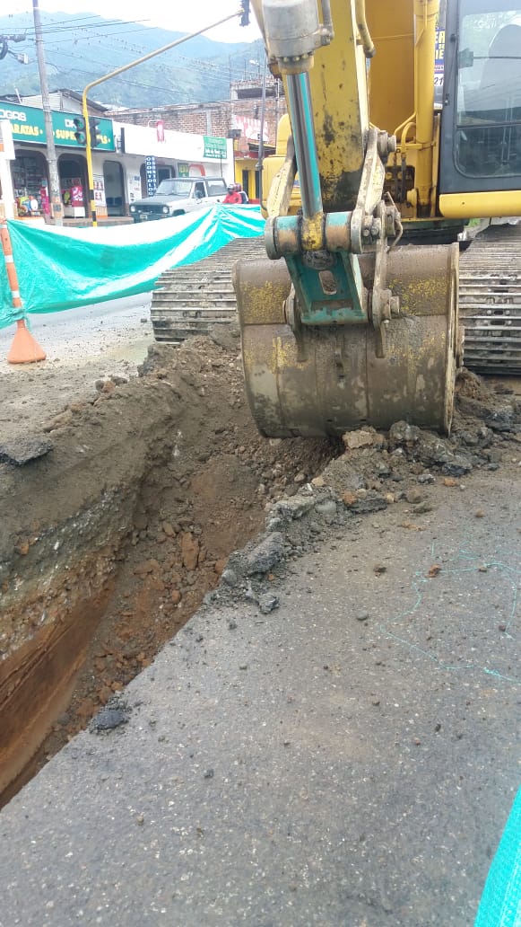 Contratista del Ibal generaron daños en la red de gasoducto