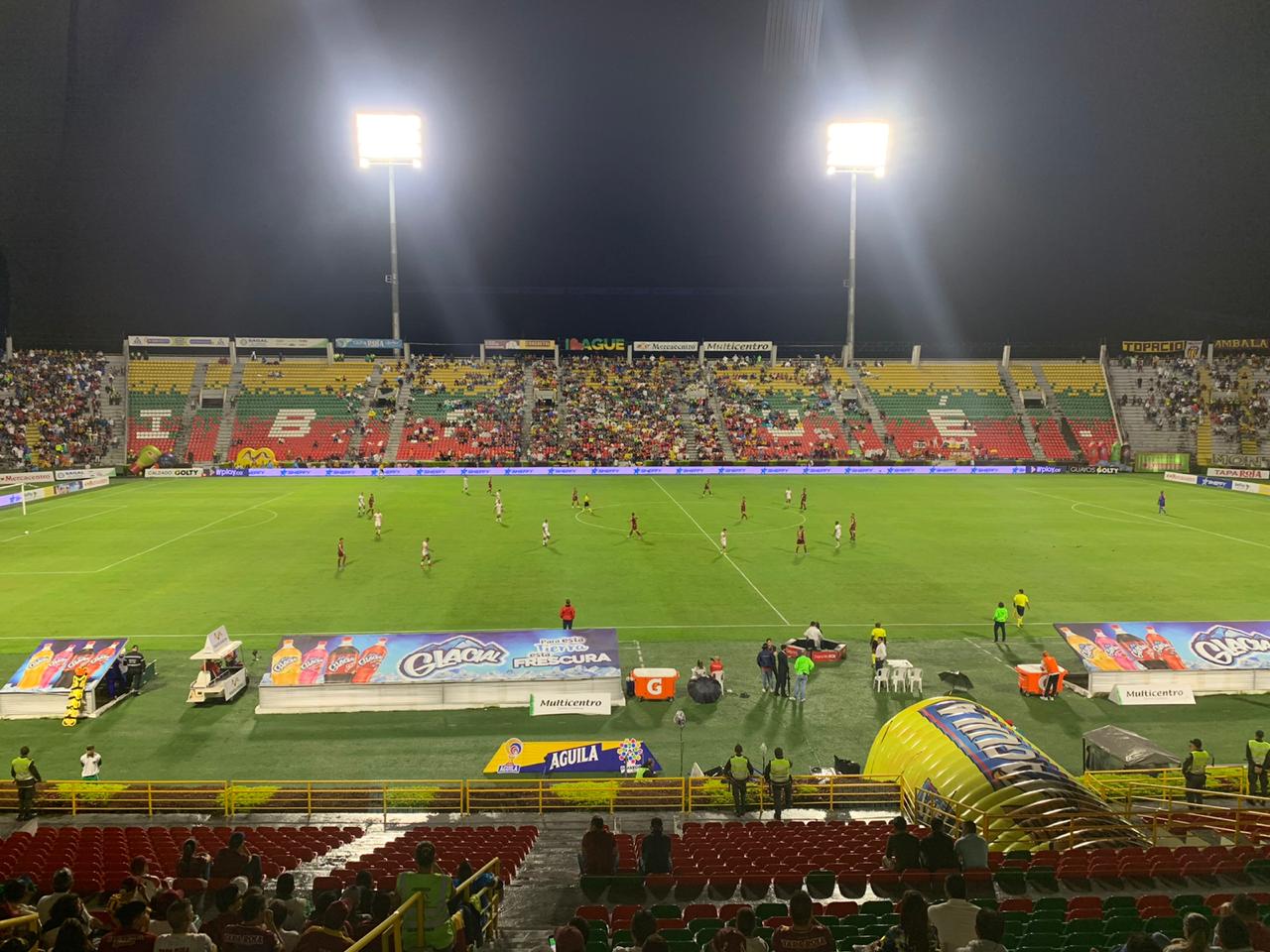 Partido Deportes Tolima vs Cúcuta Deportivo