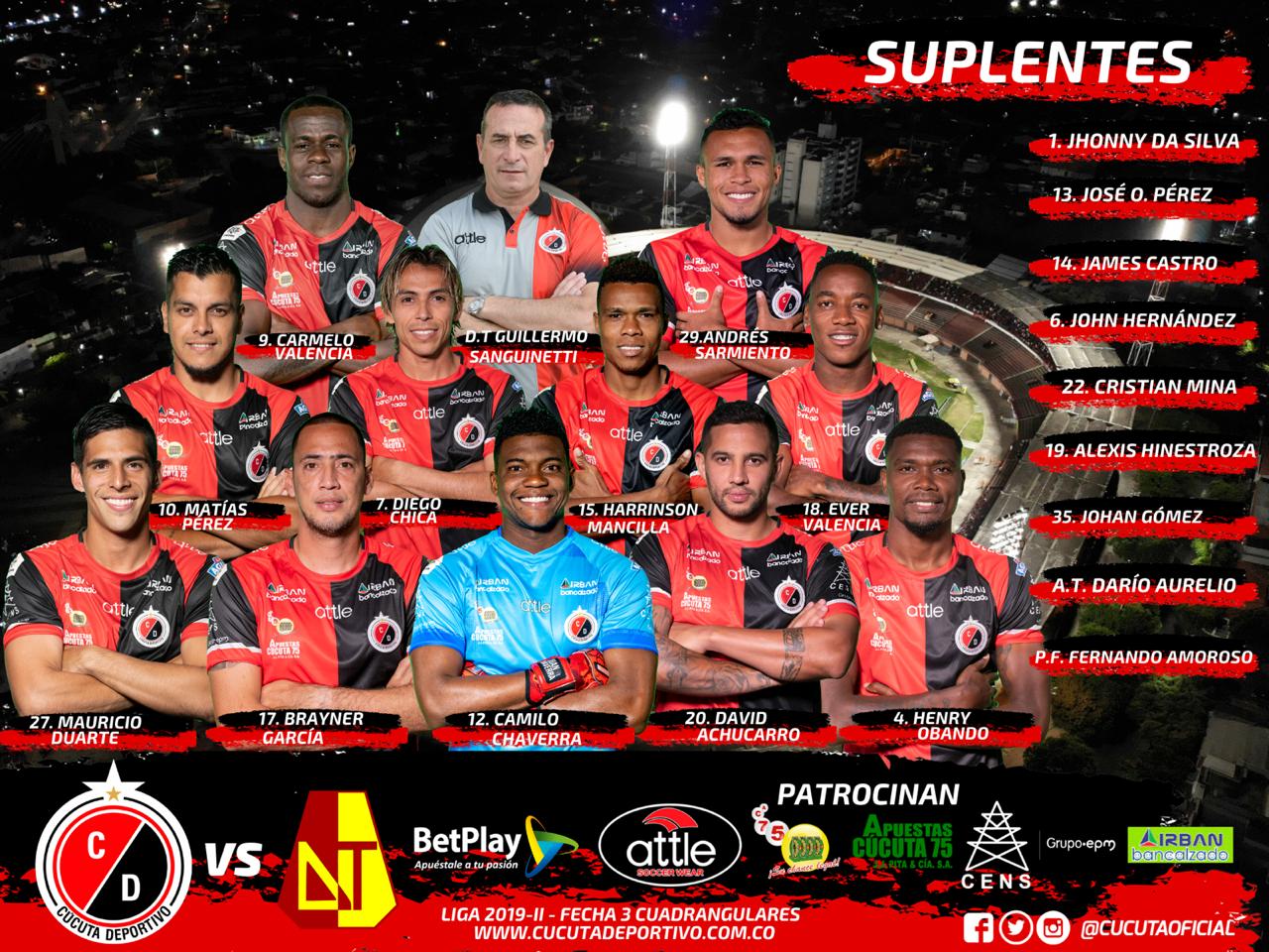 Alineación del Cúcuta