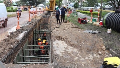 La obra se extenderá por 2.8 Km desde Fiscalía, hasta la Glorieta Mirolindo, tomando la Avenida Pedro Tafur