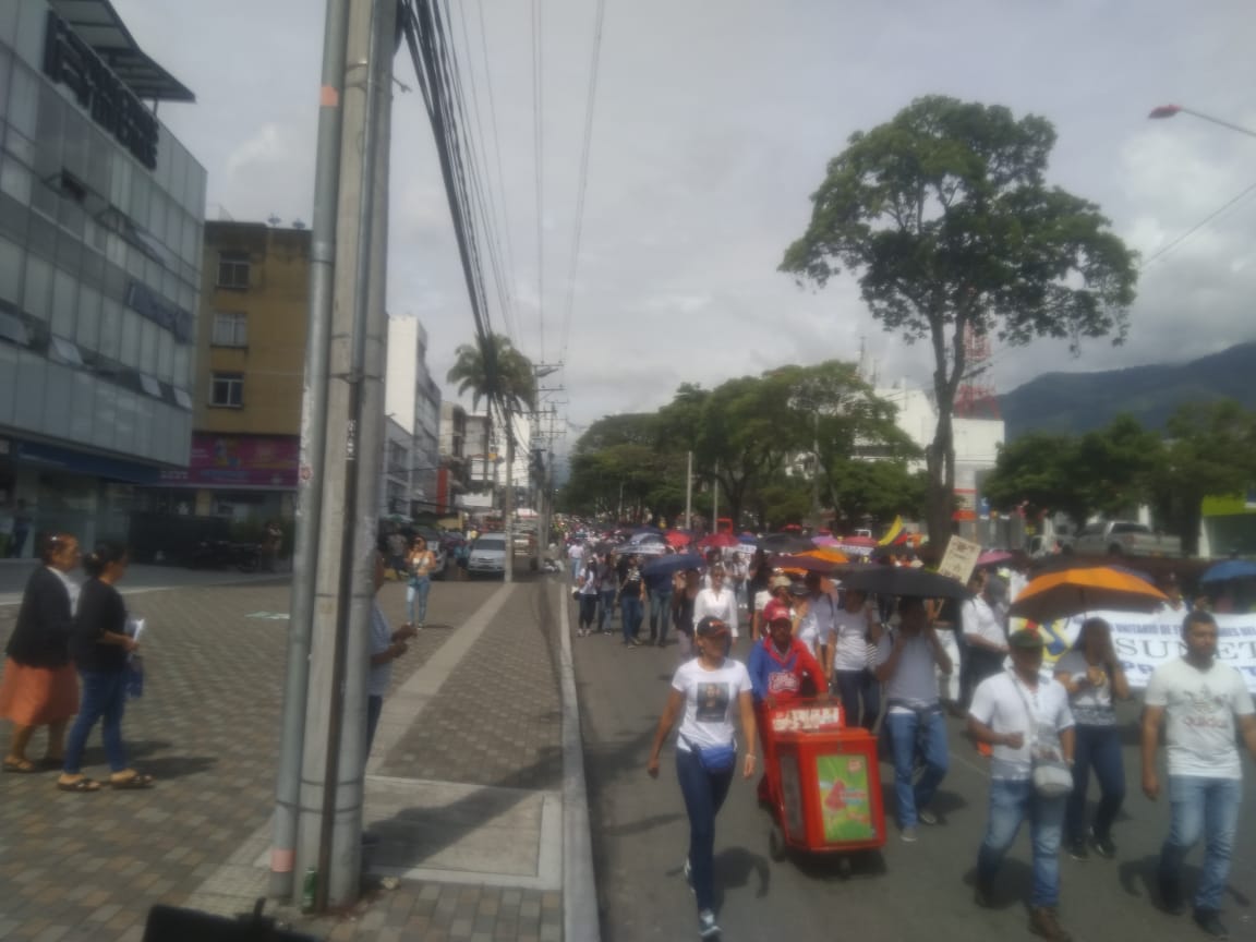 Marchas en Ibagué