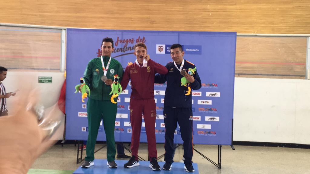 primera medalla dorada en los Juegos Paranacionales 2019 .