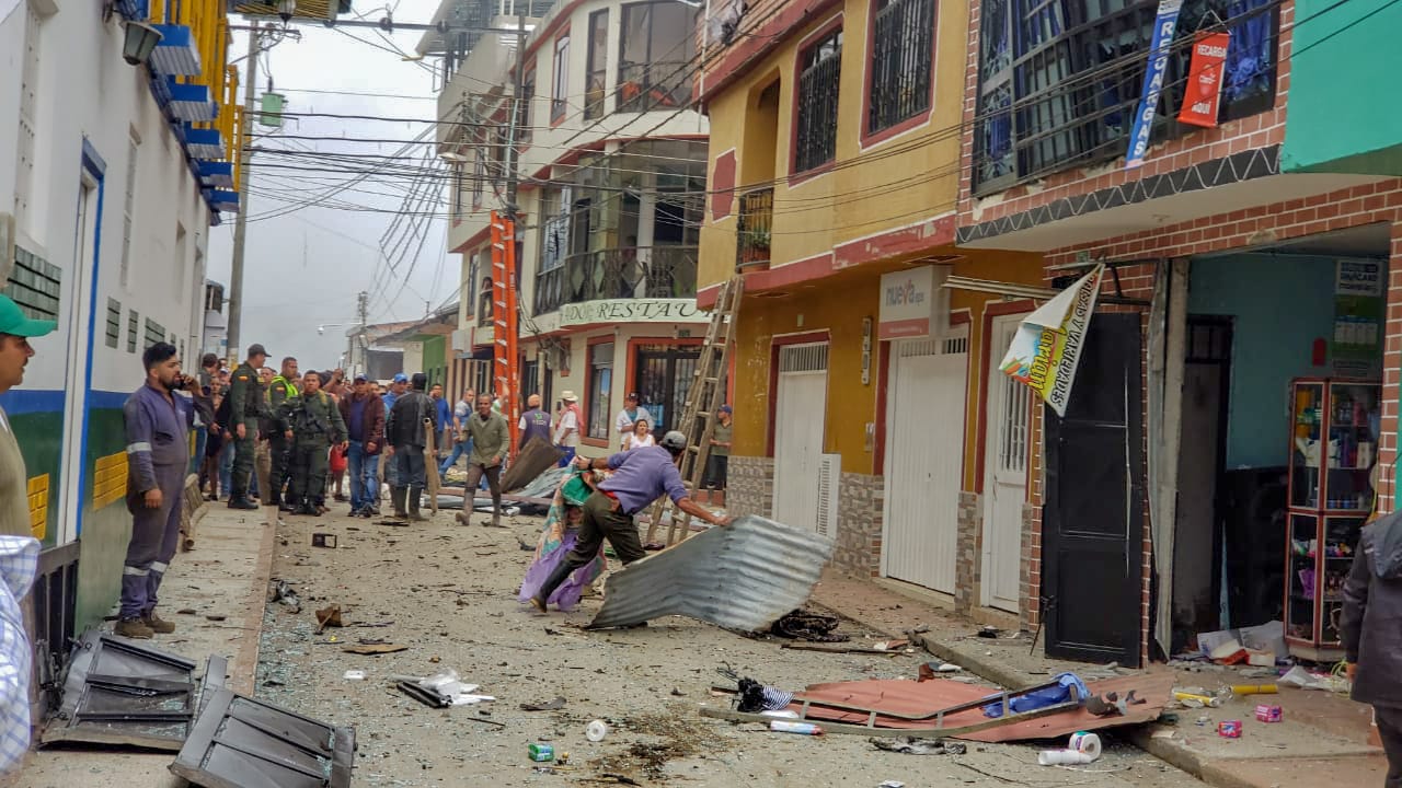 Explosión en Santa Isabel