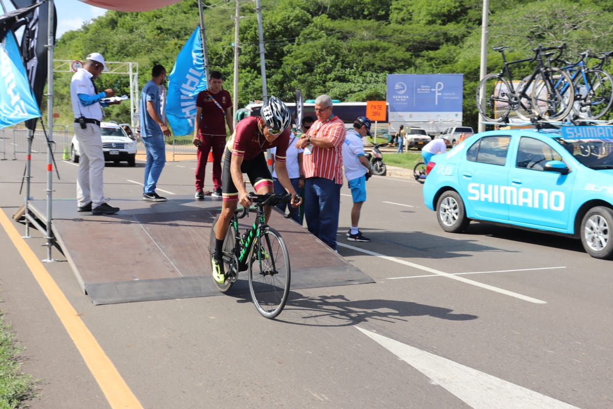 ciclista Tolimense Nelson Reinoso