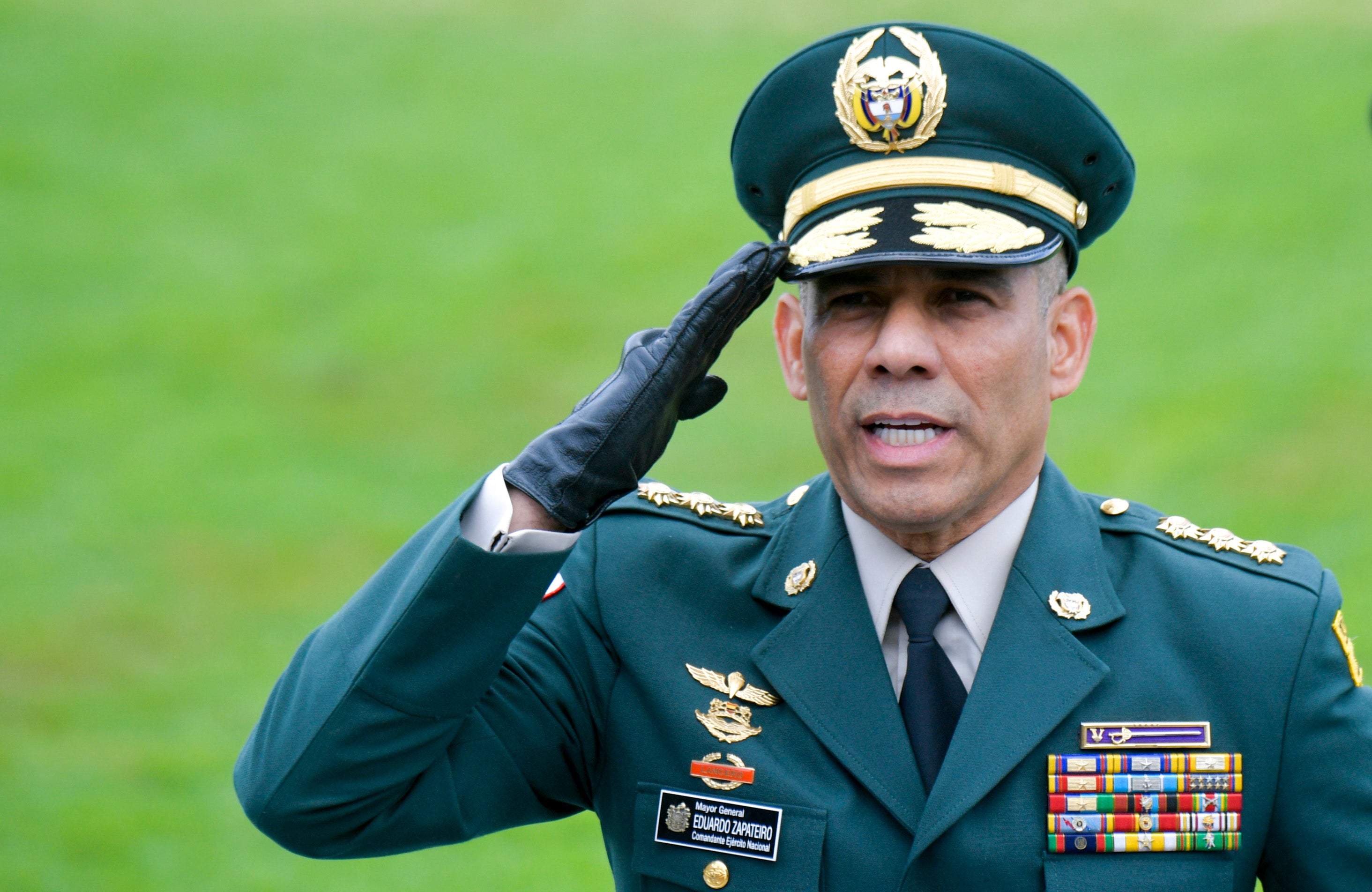 Eduardo Zapateiro, comandante del Ejército Nacional.