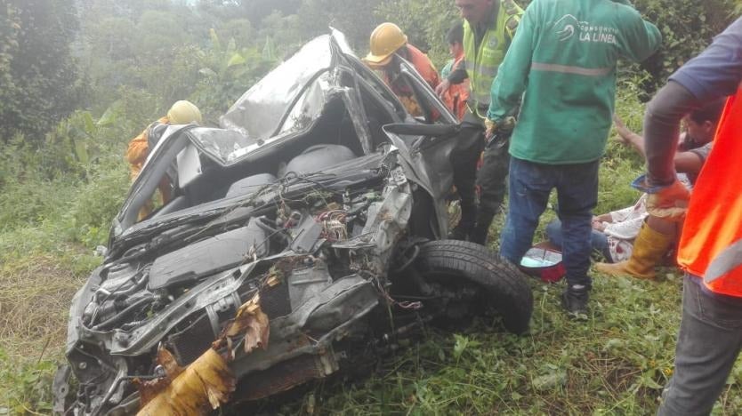 Accidente en la vía Ibagué – Calarcá