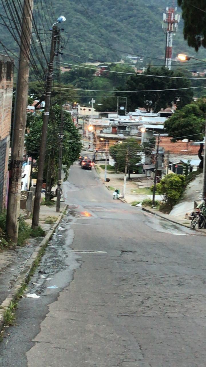 Fuga de agua en Ibagué