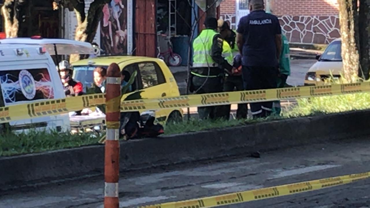Accidente motociclista Ibagué
