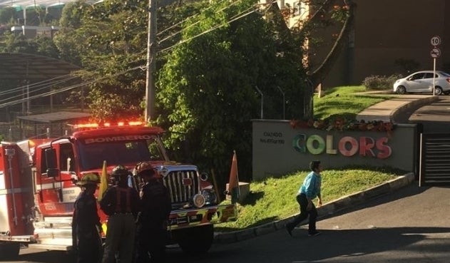 Incendio en Envigado