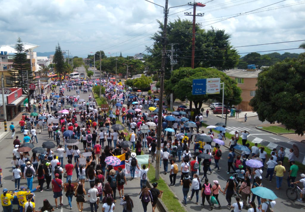 Movilizaciones en Ibagué
