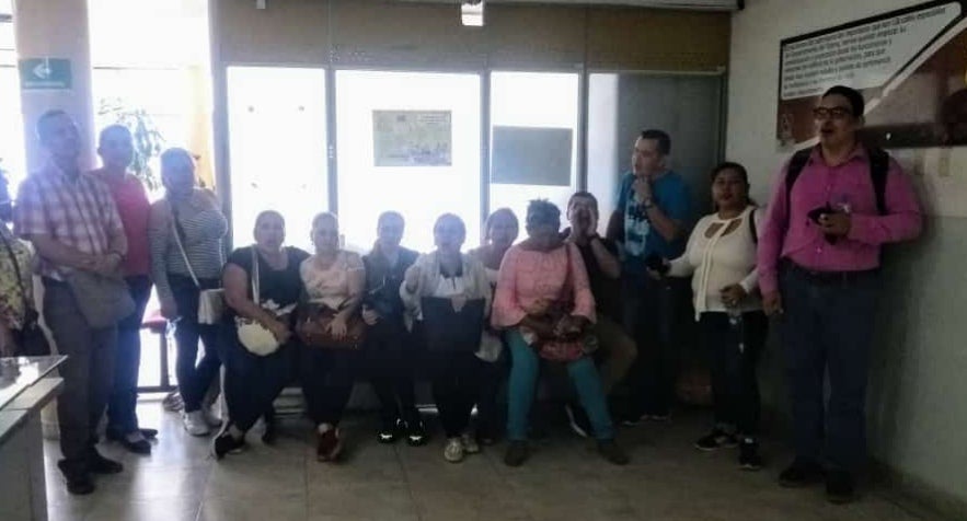 Protestas por falta de pago