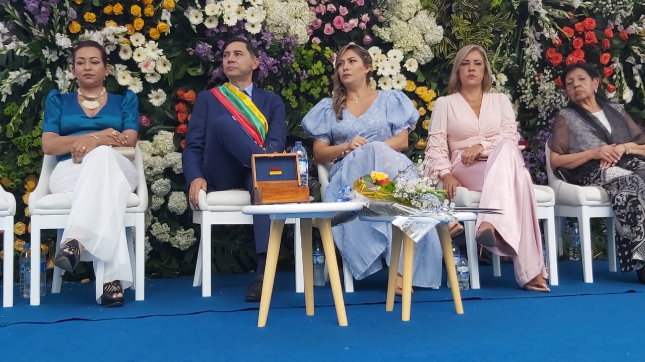 Andrés Fabián Hurtado oficialmente Alcalde de Ibagué