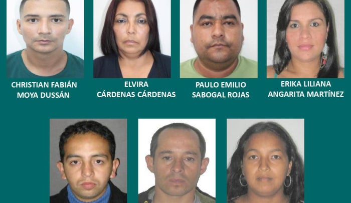 Delincuentes más buscados de Ibagué
