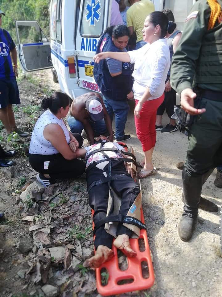 Accidente en zona rural del Tolima