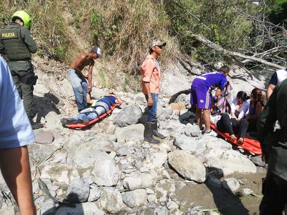 Accidente en zona rural del Tolima