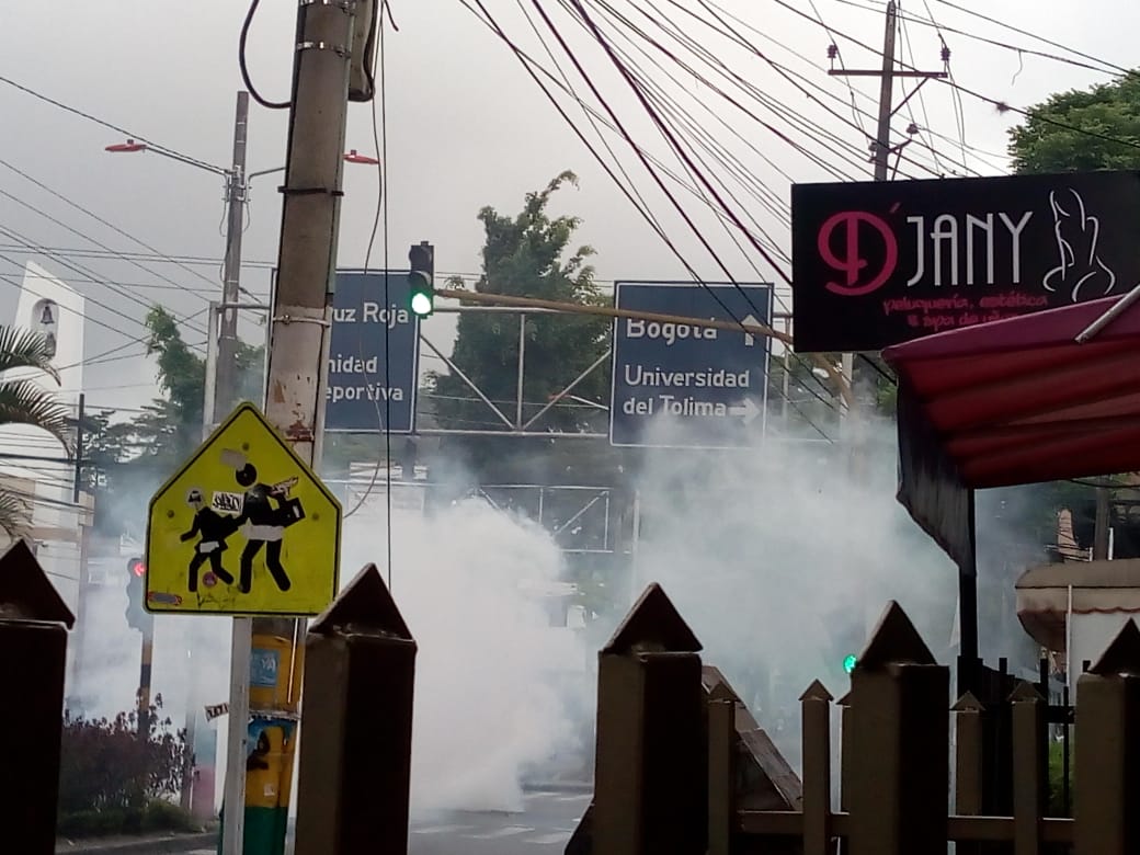 Disturbios en la Universidad del Tolima