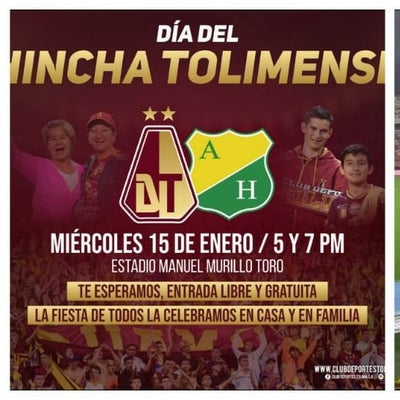 El partido Tolima vs Huila será gratis para la hinchada pijao