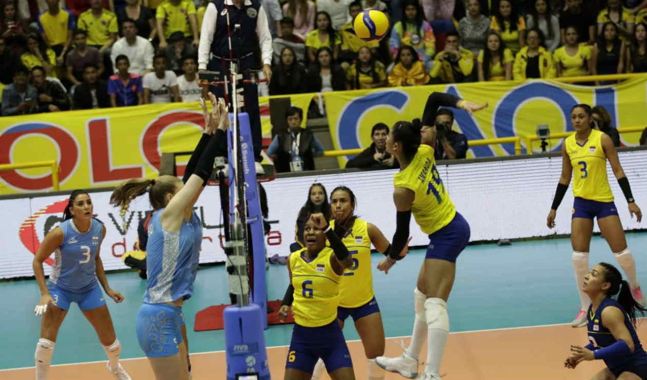 Colombia - Argentina - Voleibol