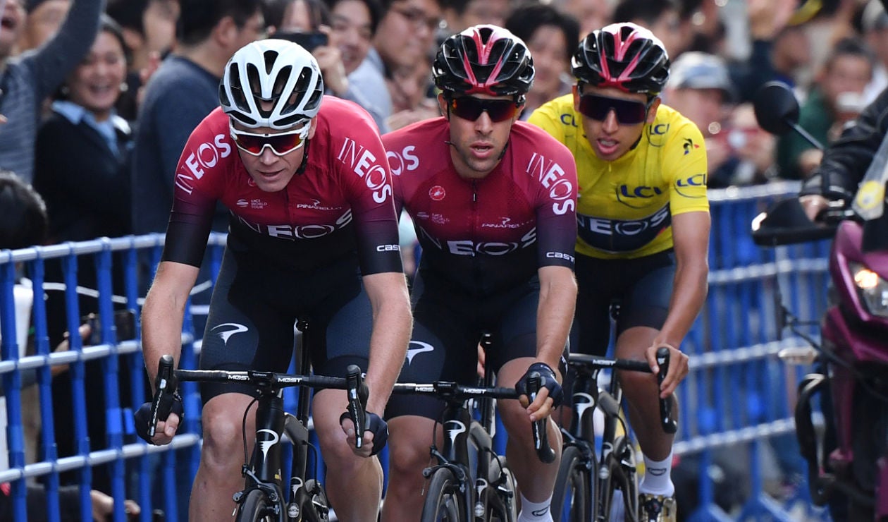 Chris Froome, Egan Bernal