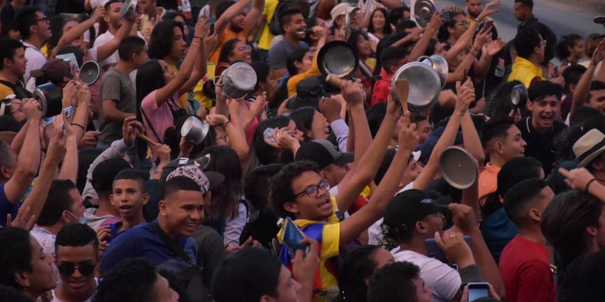 Cacerolazo en Ibagué