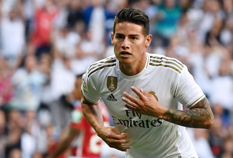 James convocado para enfrentar al Zaragoza por la Copa del Rey