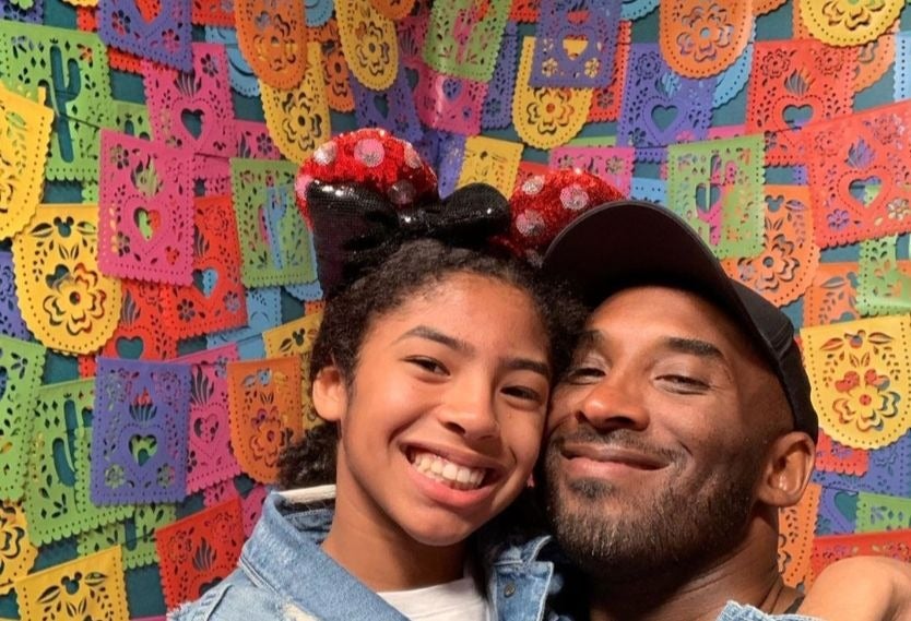 Kobe Bryant y su hija Gigi