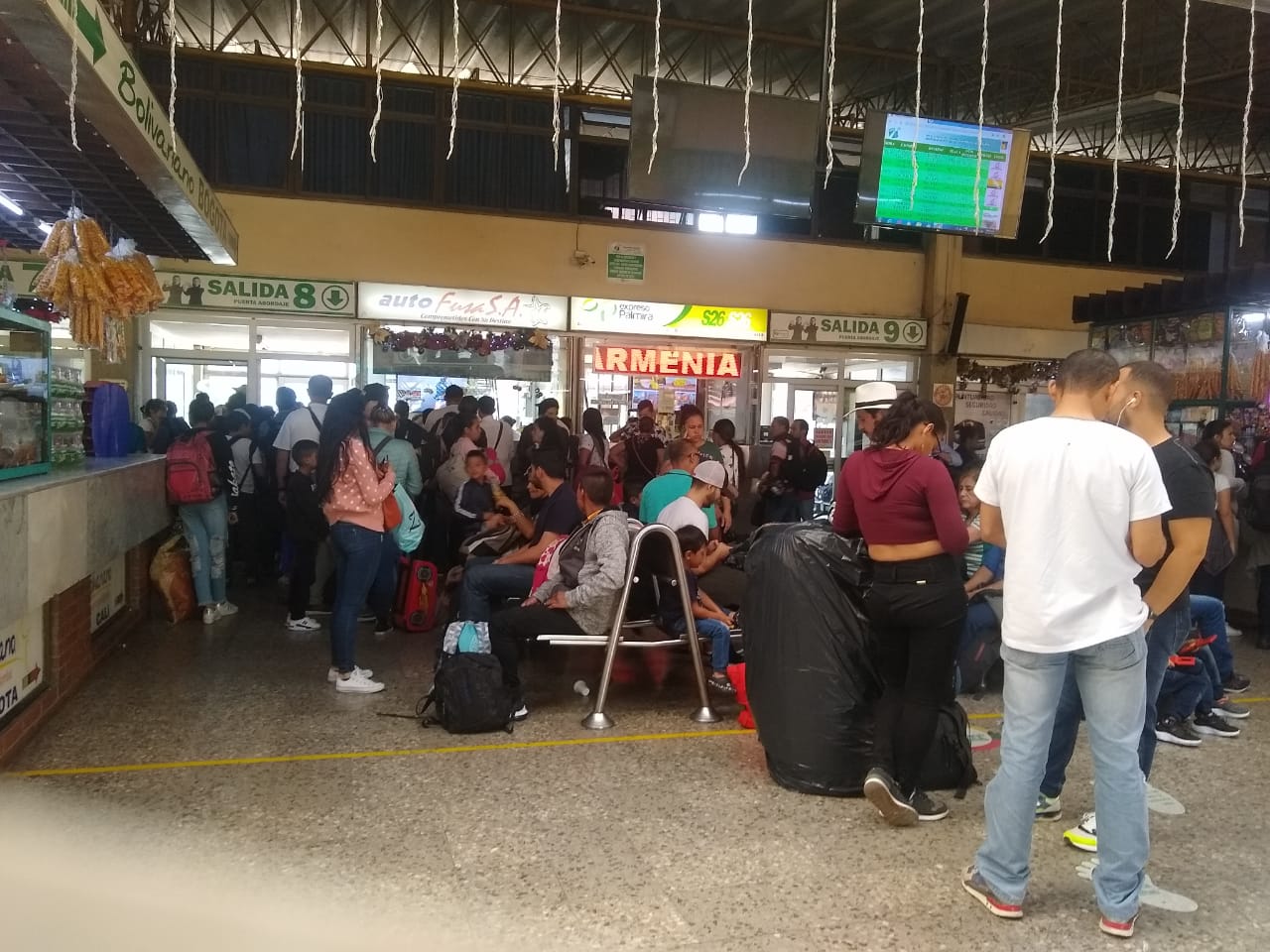 Terminal de transportes de Ibagué.