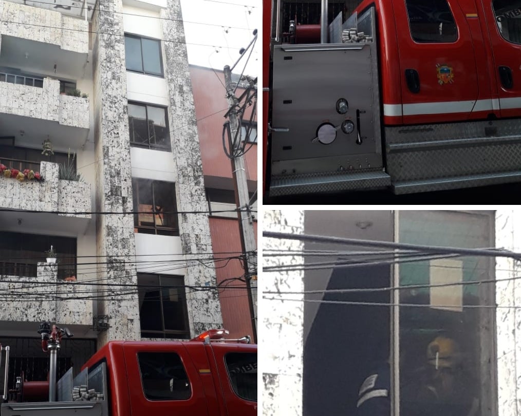 Conato de incendio prendió las alarmas en la Pola