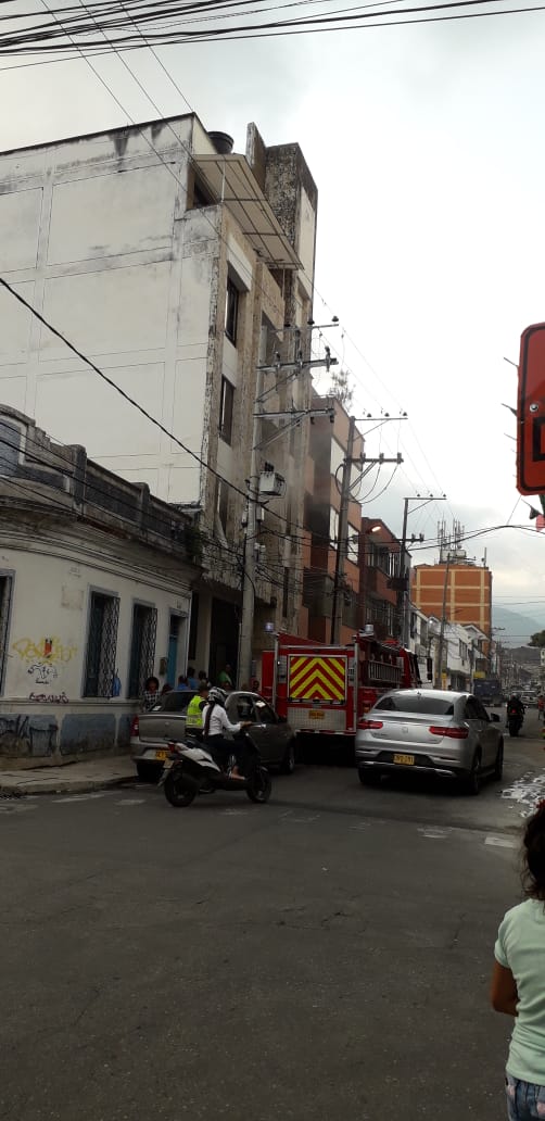Incendio en el barrio la Pola