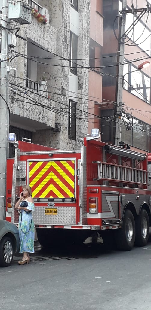 Incendio en el barrio la Pola